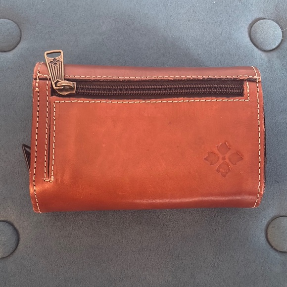Patricia Nash Cognac Leather Wallet - Picture 2 of 8